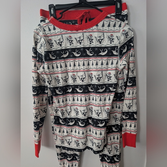 Hanna Andersson The Nightmare Before Christmas Cotton Long Sleeve Pajama Set - Picture 3 of 5